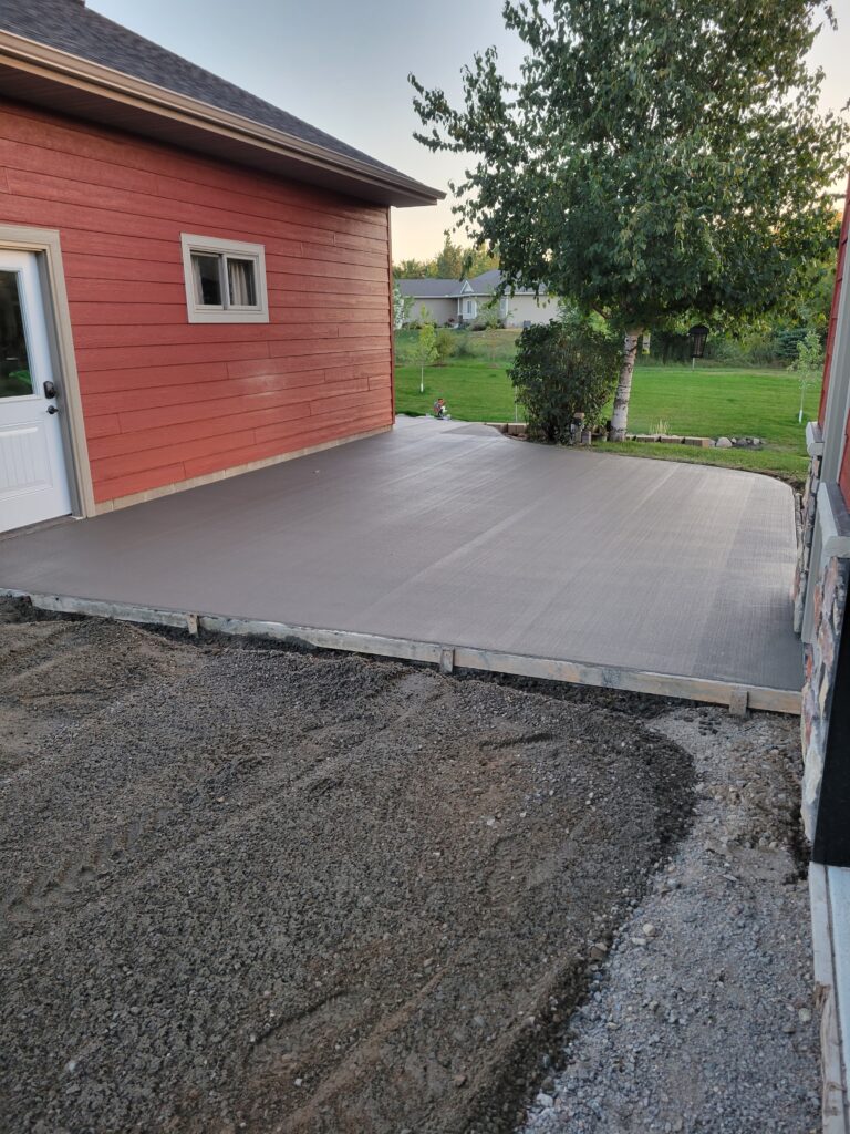 Patios project by Becker Concrete